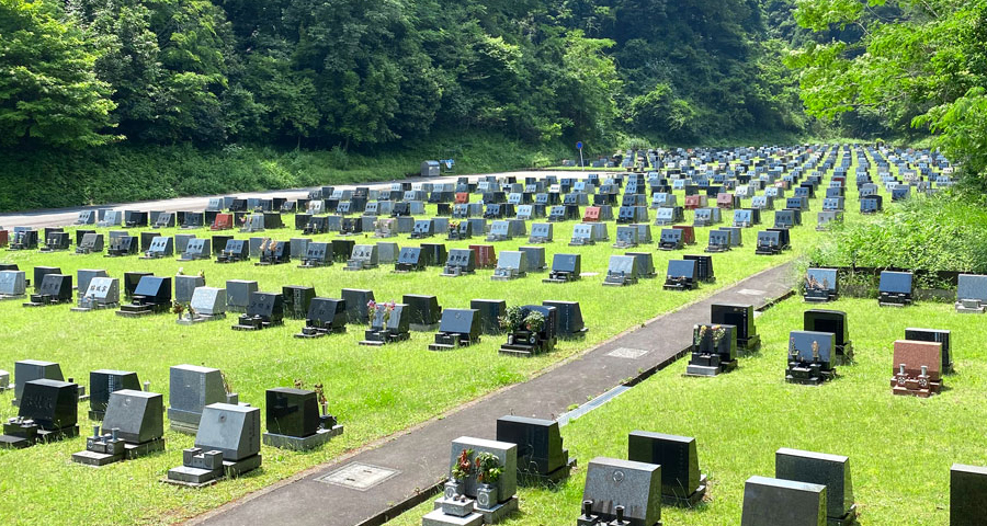 八王子霊園 [芝生墓地] 施工実績を公開しました